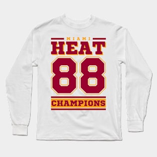 Miami Heat 1988 Edition Champions Long Sleeve T-Shirt